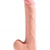 DILDO REALISTA- KING COCK 3D Plus 12″(30 cm) Cock With Balls - PIPEDREAM